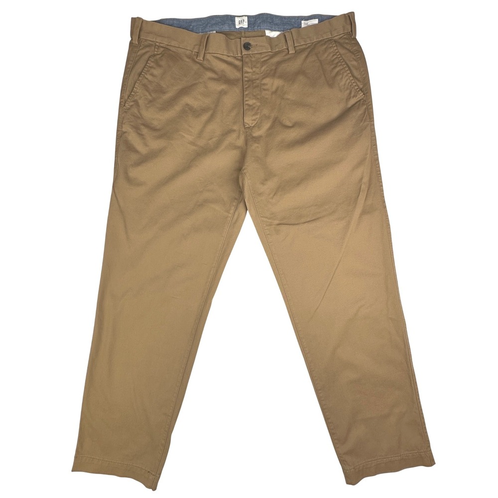 GAP‎ Khaki Chino Pants Straight Fit Maple Sugar Brown Men's 40x32